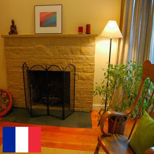 Son d'un Fauteuil Rocking Chair près d'une Cheminée