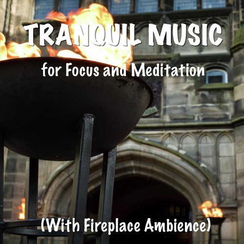 Tranquil Music for Focus and Meditation with Fireplace Ambience_poster_image