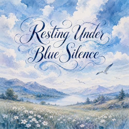 Resting Under Blue Silence