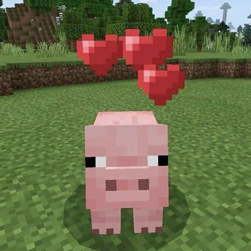 Minecraft Melodies pig dreaming in pixels cover art