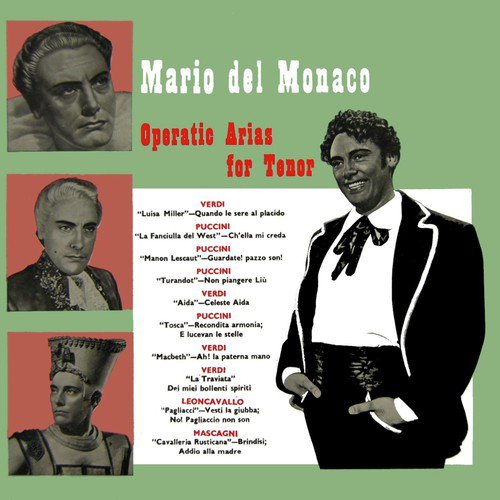 Operatic Arias For Tenor