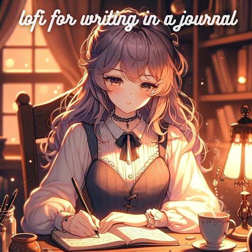 lofi for writing in a journal_poster_image