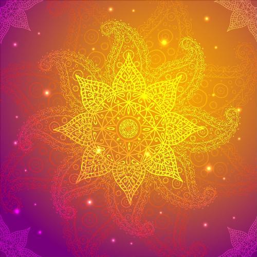 Mandala Flower Healing Wave cover art