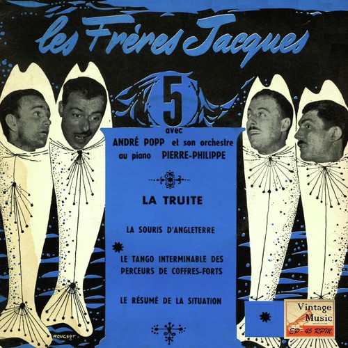 Vintage French Song Nº 59 - EPs Collectors, &quot;La Truite&quot;