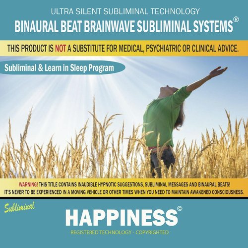 Happiness: Combination of Subliminal & Learning While Sleeping Program (Positive Affirmations, Isochronic Tones & Binaural Beats)_poster_image