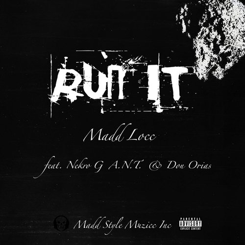 Run It (feat. Nekro G, A.N.T. & Don Orias) cover art