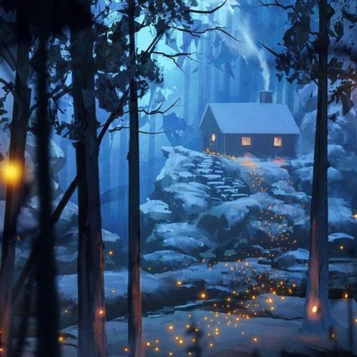 cozy winter cover art