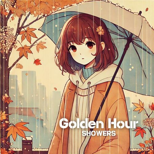 Golden Hour Showers: Lofi Autumn Reflections_poster_image