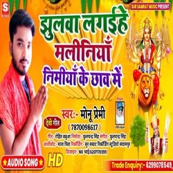 Jhulava lagaihe maliniyan nimiya ke chhav mein