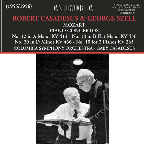 Mozart: Piano Concertos Nos. 10, 12, 18 & 20