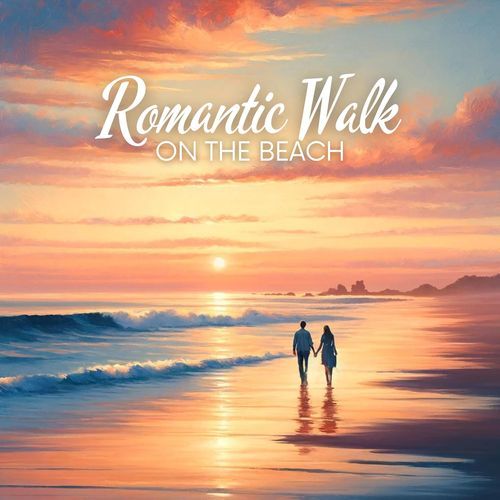 Romantic Walk on the Beach: Summer Romance with Gentle Jazz Music