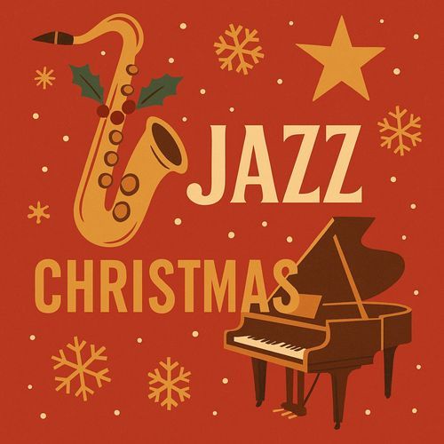 Christmas jazz cover art