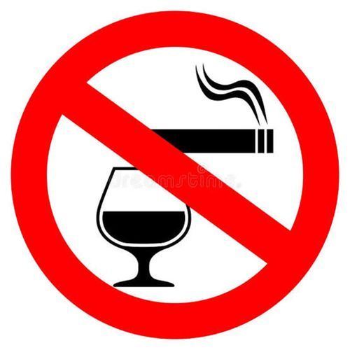 Smoke ki No. Drink ki No.