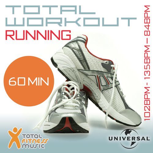 Total Workout Running 102 - 135 - 84bpm Ideal For Jogging, Running, Treadmill & General Fitness
