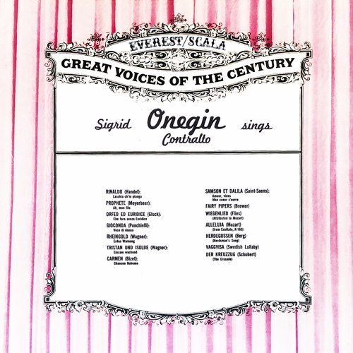 Sigrid Onegin Sings Contralto_poster_image