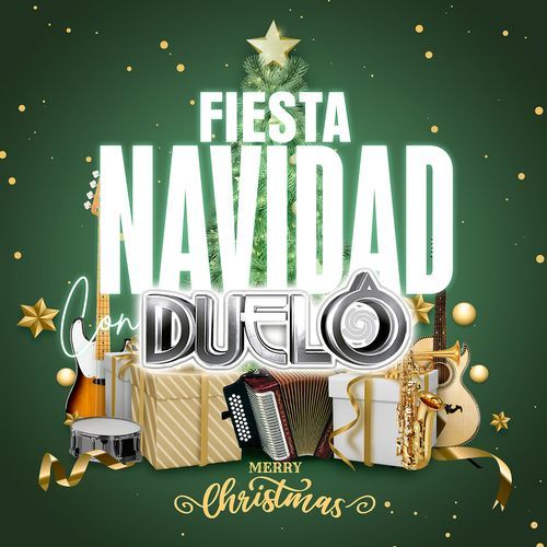 Fiesta Navidad Con Duelo "Merry Christmas"