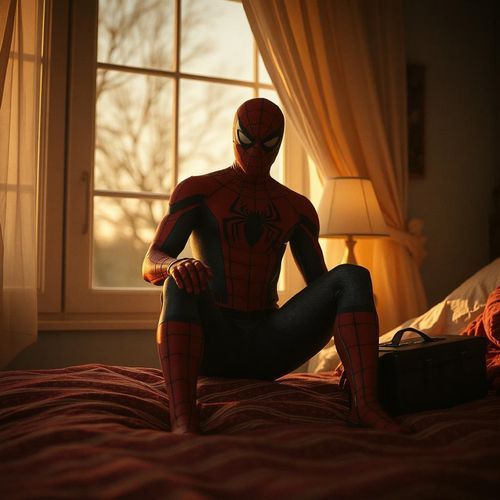 S for Spiderman cover art