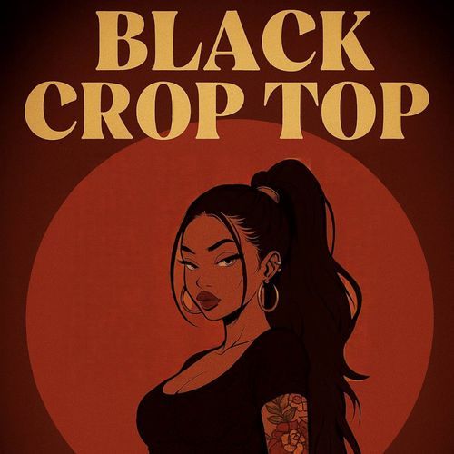 Black Crop Top