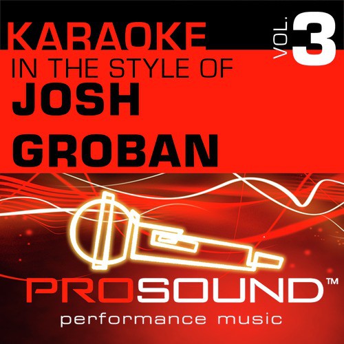 Vincent (Starry, Starry Night) (Karaoke Lead Vocal Demo)[In the style of Josh Groban] cover art