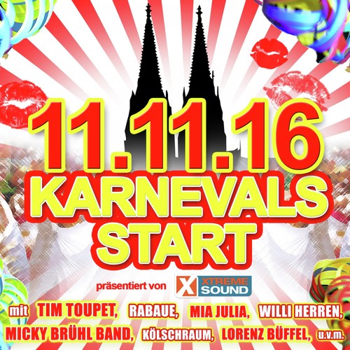 11.11.16 Karnevals Start präsentiert von Xtreme Sound