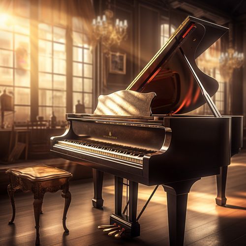 Piano's Harmonic Focus: Calming Music for Concentration