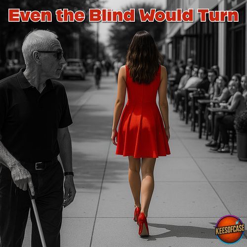 Even the blind would turn cover art