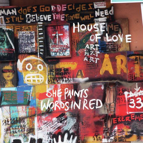 She Paints Words In Red