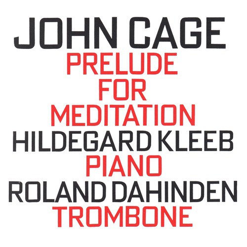 John Cage: Prelude For Meditation_poster_image