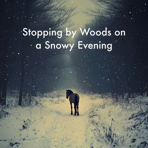 Stopping by Woods on a Snowy Evening (Robert Frost Woods Version)