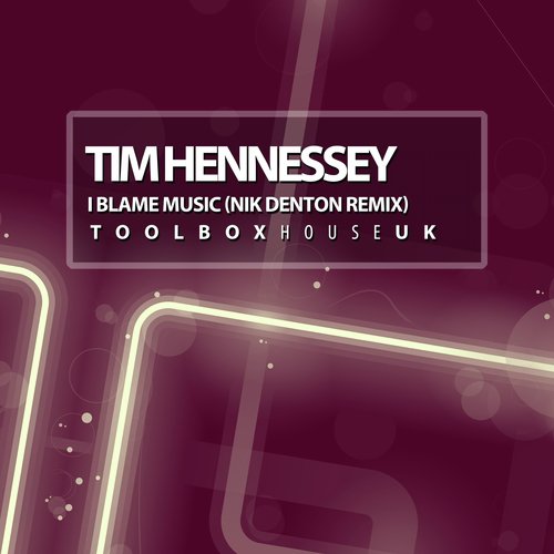 I Blame Music (Nik Denton Remix) cover art