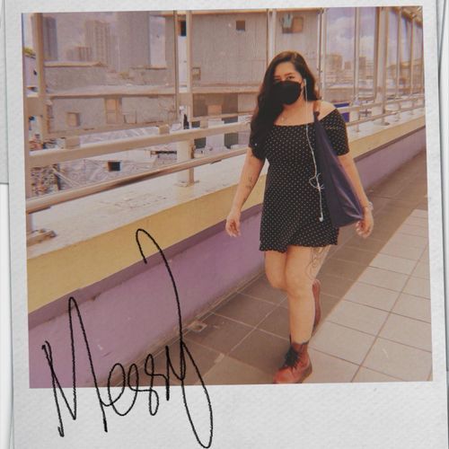 Messy cover art