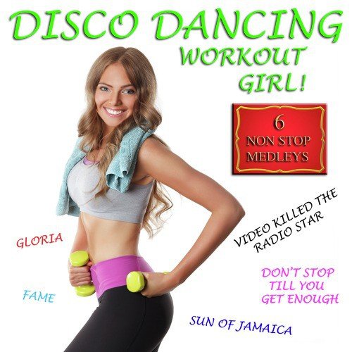 Disco Dancing Workout Girl