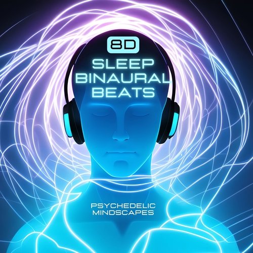 8D Sleep Binaural Beats - Psychedelic Mindscapes, Hypnotic Beats for Conscious Exploration