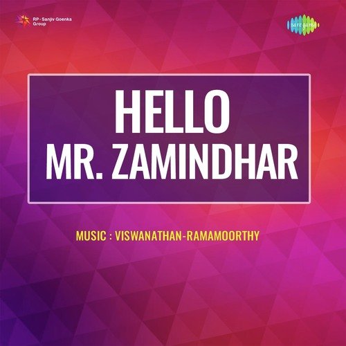 Hello Mr. Zamindhar