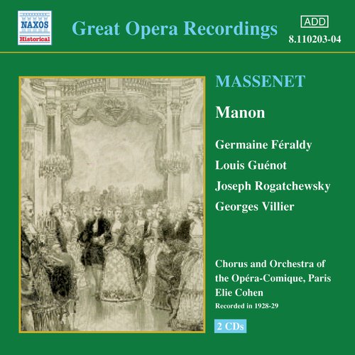 Manon: Act I: Nous vivrons a Paris tous les deux!... Plus un sous! cover art