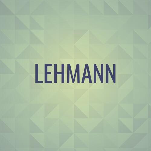 Lehmann cover art