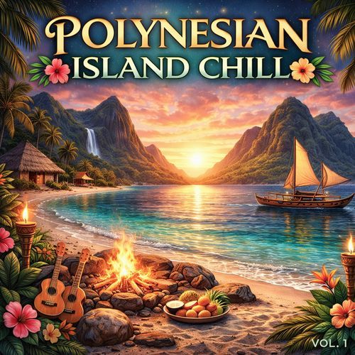 16 Polynesian Island Chill, Vol. 1 cover art