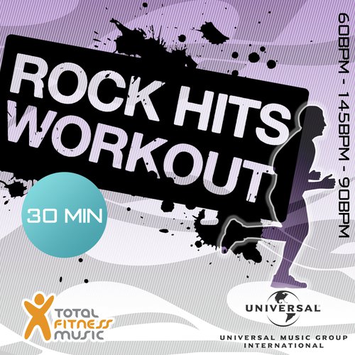 Rock Hits Workout Continuous Mix 60 - 145 - 94bpm Ideal For Cardio Machines, Circuit Training, Jogging, Gym Cycle & General Fitness