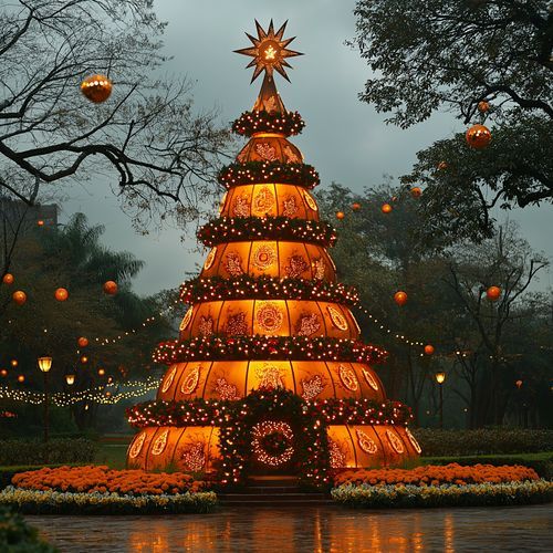 Hermoso árbol de Navidad en Bogotá_poster_image