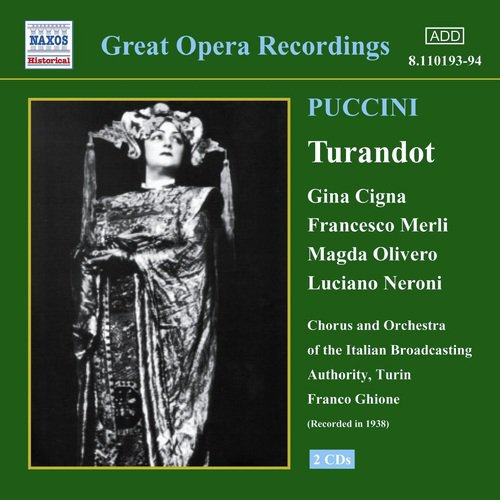 Puccini: Turandot (Cigna, Merli, Olivero) (1938)_poster_image