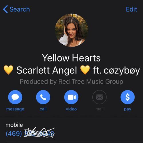 Yellow Hearts (feat. cøzybøy) cover art