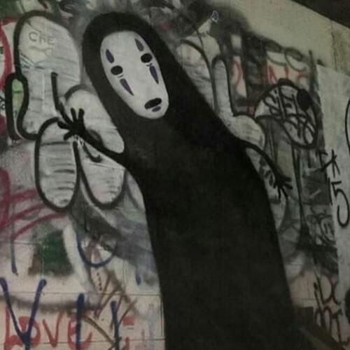 all the things she said (breakcore, slowed + reverb) cover art
