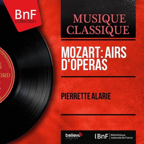 Mozart: Airs d'opéras (Mono Version)