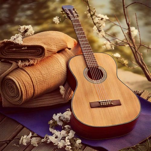 Yoga Flow: Harmonies with Guitar Music