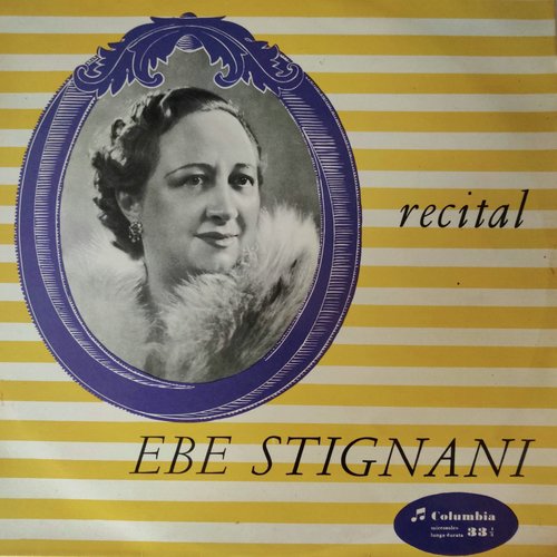 Ebe Stignani (Recital)