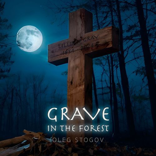 Grave in the forest cover art