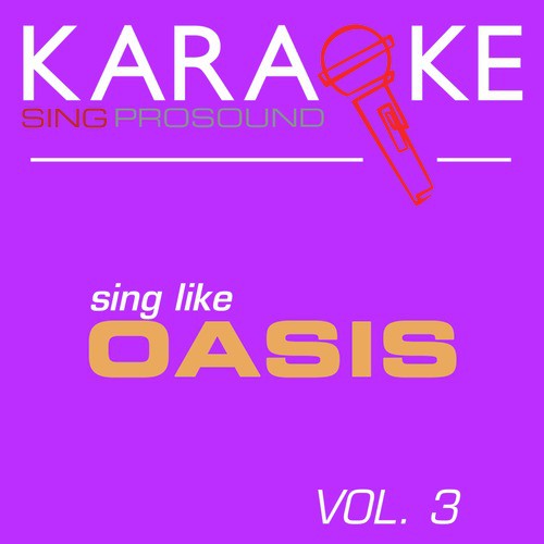 The Importance of Being Idle (In the Style of Oasis) [Karaoke Instrumental Version]