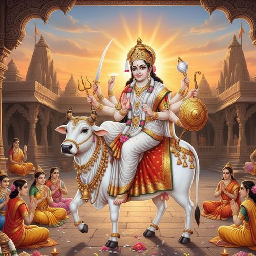 Ashtami Ki Raat Aayi Gauri Maa Muskai