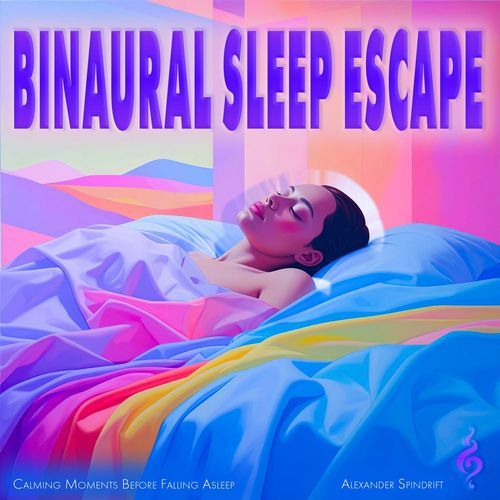 Binaural Sleep Escape: Calming Moments Before Falling Asleep