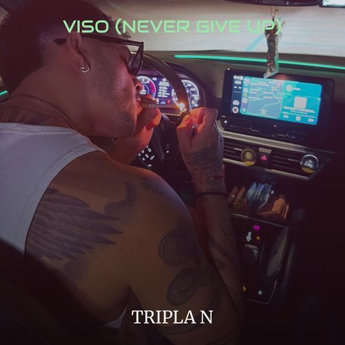 VISO (NEVER GIVE UP) cover art